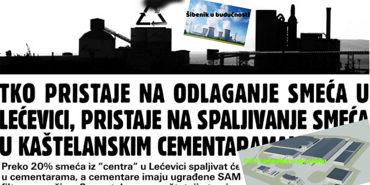 Spalionica Cemex i Šibenik uz CGO Lećevica