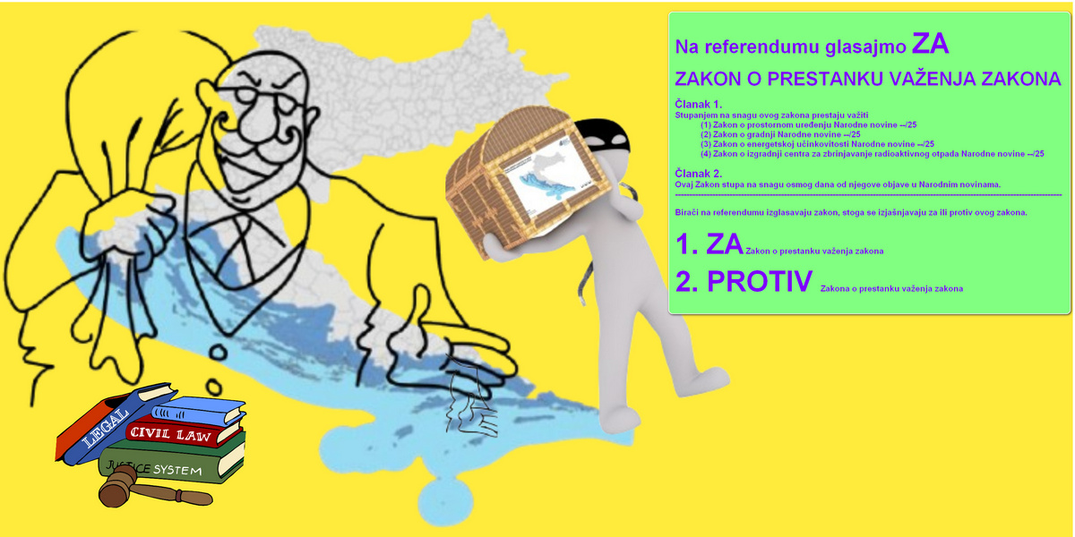 Referendum za Zakon o prestanku važenja 4 Zakona by Javno Dobro