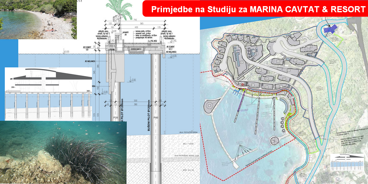 Primjedbe na Studiju utjecaja na okoliš - Marina Cavtat &amp; Resort