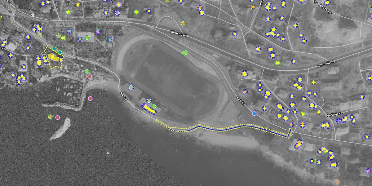 Područje stadiona Kantrida u Rijeci