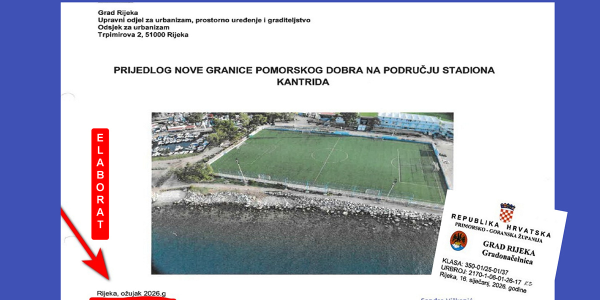 Elaborat u ožujku, zahtjev u siječnju