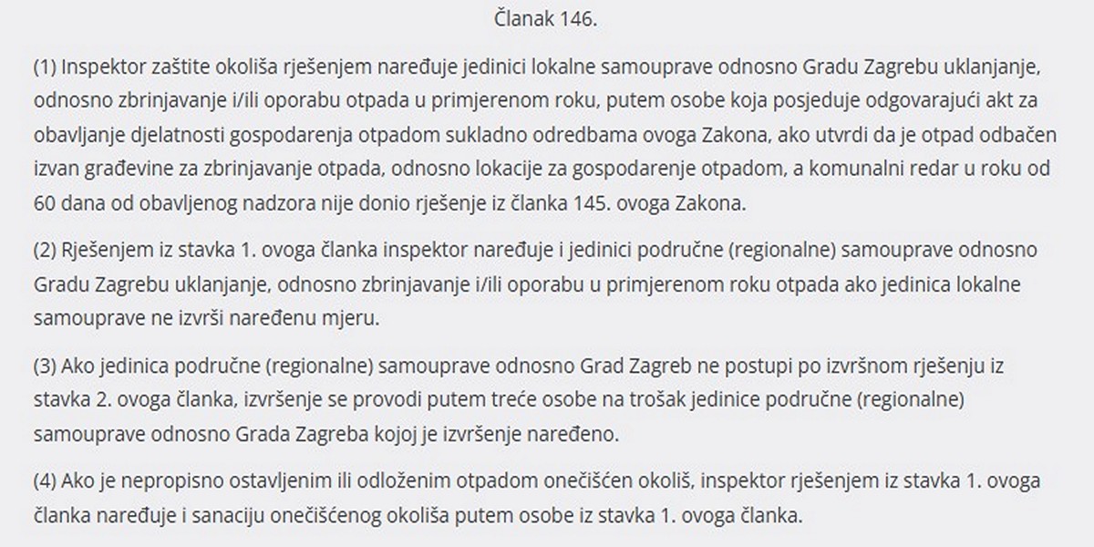 ZoGO-Č146-Kome se nalaže za uklanjanje? Gradu Kaštela!
