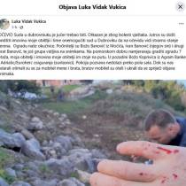 Divlji zapad u Cavtatu!  Luki Vidaku upali na privatnu parcelu i ispilali ogradu investitori u obližnji privatni hotel!