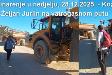 Kozjak u nedelju 28.12.2025. - Vatrogasnim putem od kineskog CRBC-a do Cemex-a i DIRH-a